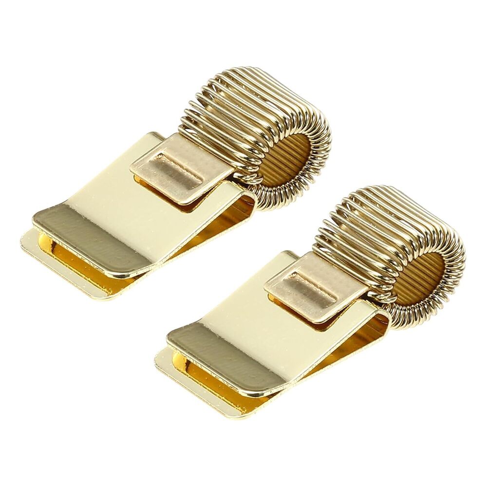 2Pcs Metal Pen Clip Holder, Adjustable Loop Pen Pencil Organizer with